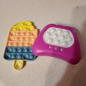 Colorful Pop It Fidget Toy Set
